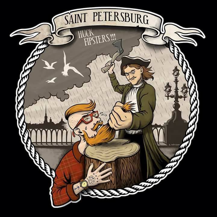 720x720, 67 Kb / санкт петербург, хипстер, очки, борода, топор, пётр, huck fipsters