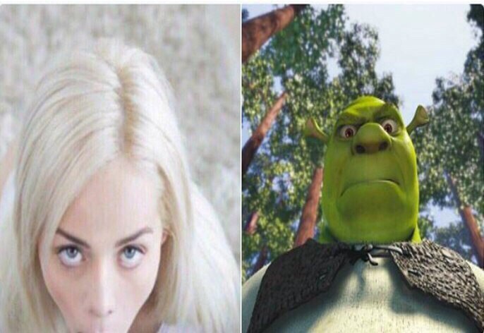 686x472, 58 Kb / шрек, блондинка