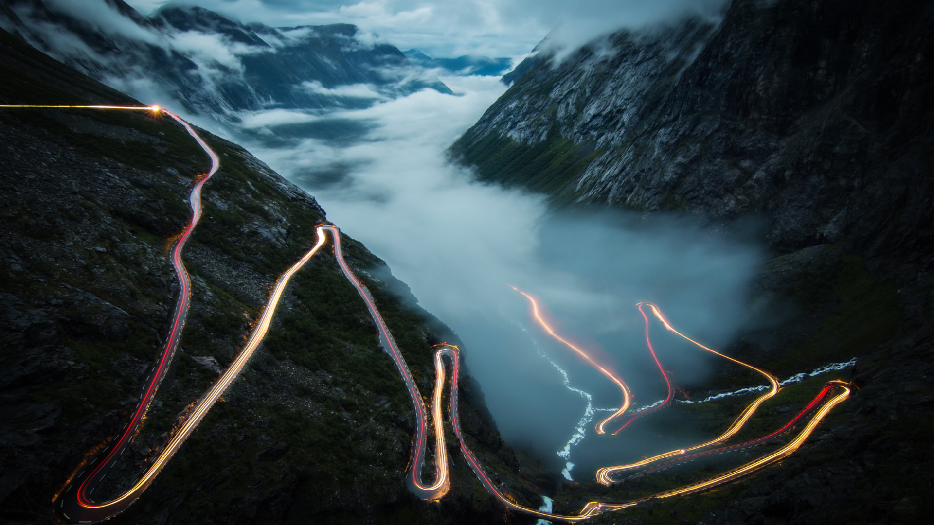 1920x1080, 515 Kb / горы, дорога, облака