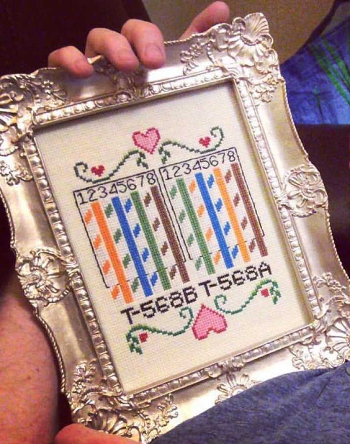 713x906, 490 Kb / схема обжима, вышивка, рамка