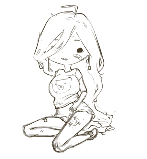 481x518, 483 Kb / анимация, котята, девушка, гиф