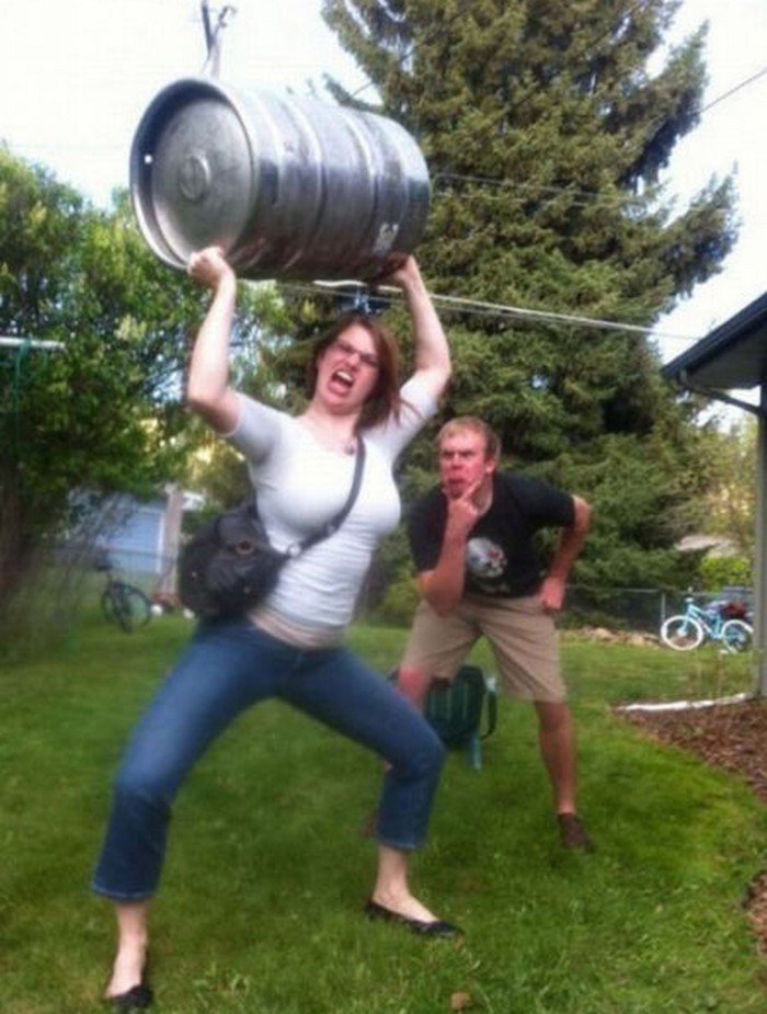 700x925, 111 Kb / кег, женщина, мужчина, крик, ёбаный стыд