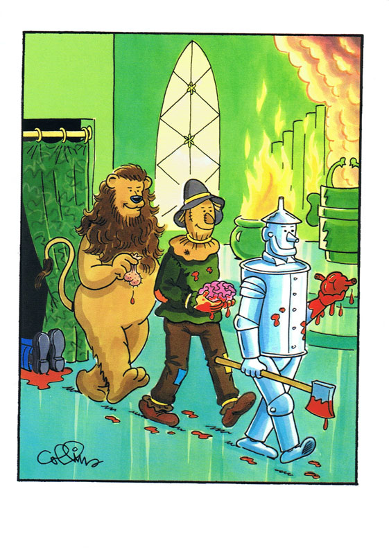 561x800, 130 Kb / гудвин, волшебник, дровосек, лев, страшила