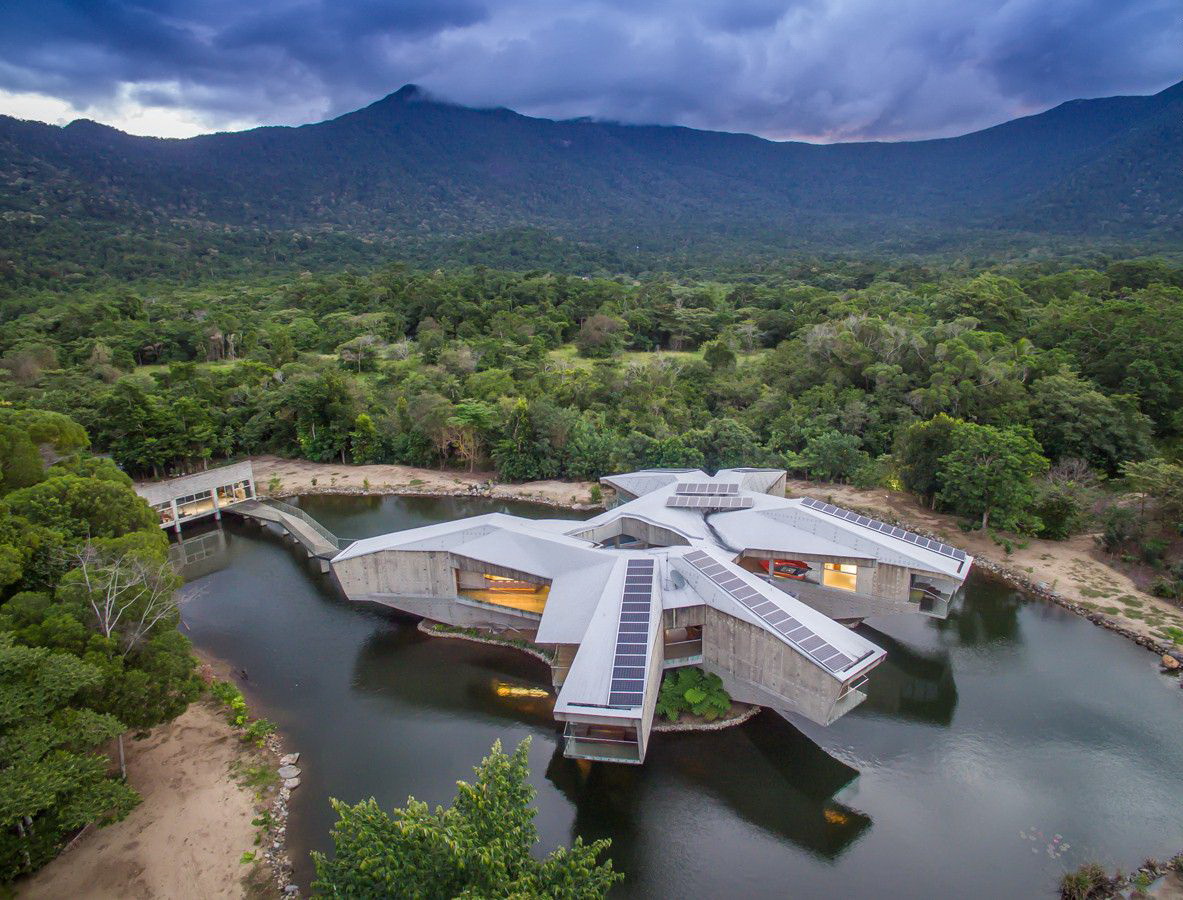 1183x900, 317 Kb / Австралия, вода, природа, озеро, здание