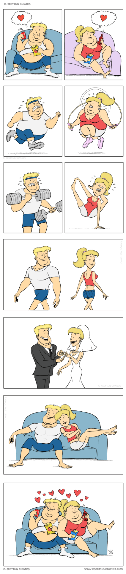 424x1920, 388 Kb / толстяки, свадьба, качалка, ожирение, любовь