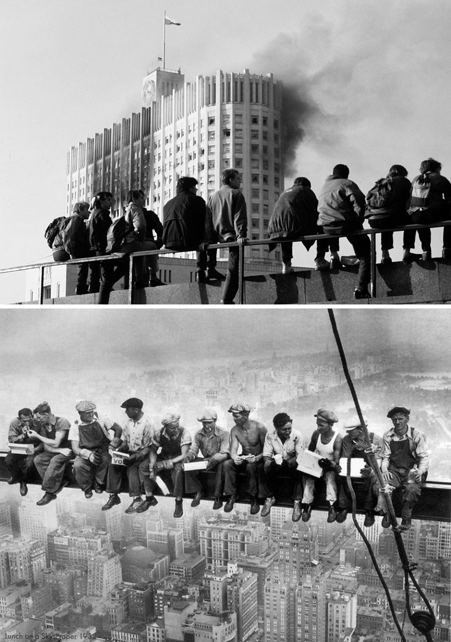 900x1280, 298 Kb / белый дом, дума, расстрел, 1993, нью-йорк, небоскреб, строительство