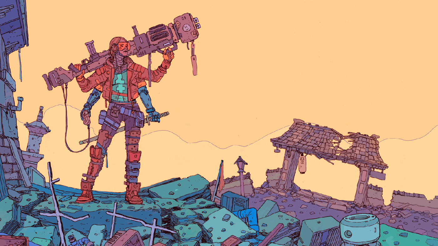 1400x788, 452 Kb / ворота, арка, дымок, f1x-2