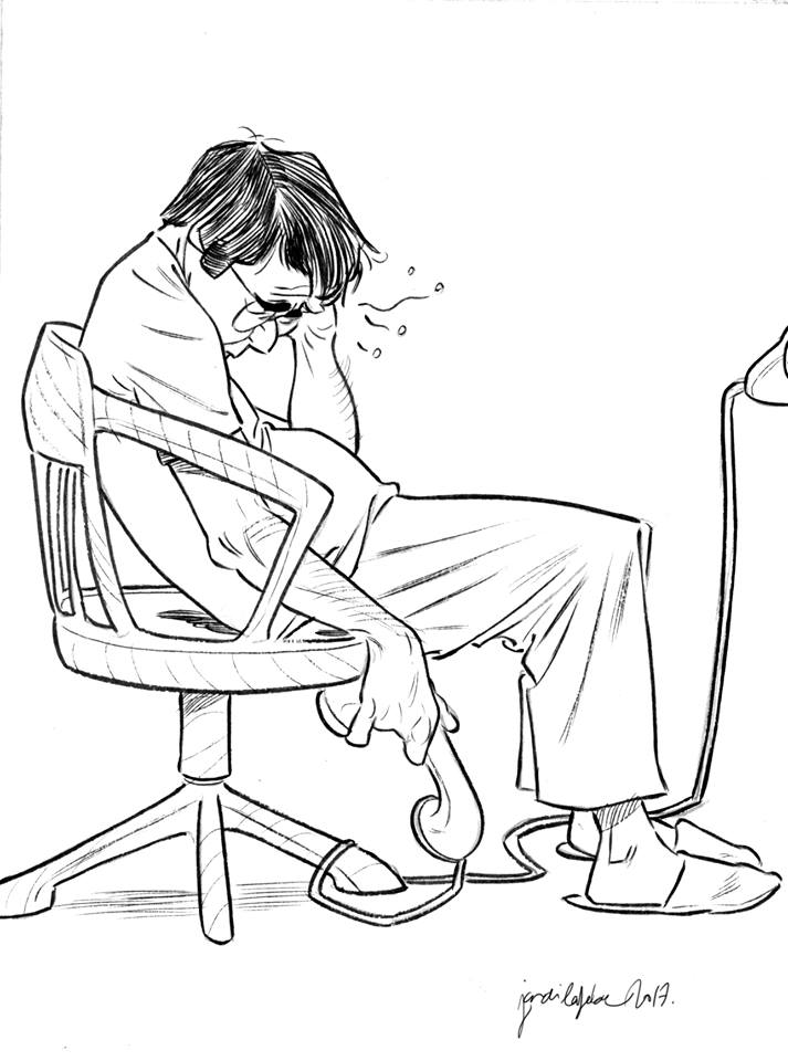 713x960, 72 Kb / звонок, телефон, разговор, сон, стул, Jordi Lafebre