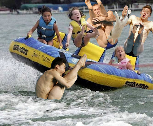 500x410, 60 Kb / прыгуны, лодка, дети, море, фотошоп