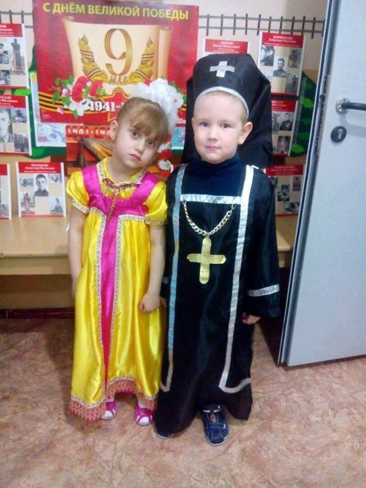 720x960, 160 Kb / костюмы, поп, дети, сарафан, мальчик, девочка