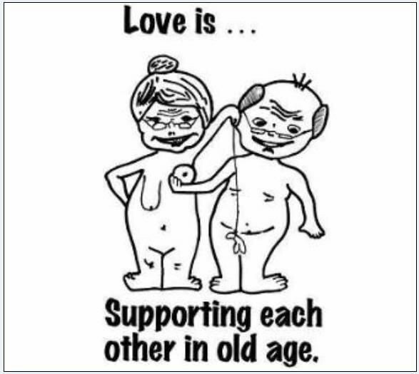 587x525, 46 Kb / Love is, старость