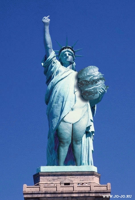 474x700, 142 Kb / США, статуя, БигМак