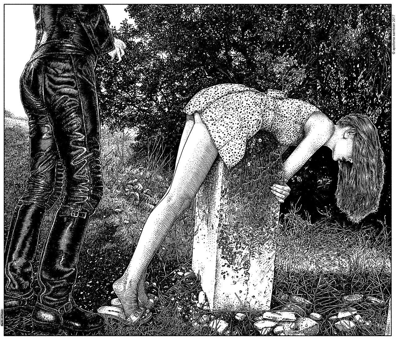 1280x1099, 638 Kb / камень, девушка, порка, ч/б, сапоги, шлепанцы