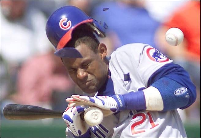 656x450, 53 Kb / бейсбол, удар, мяч, шлем