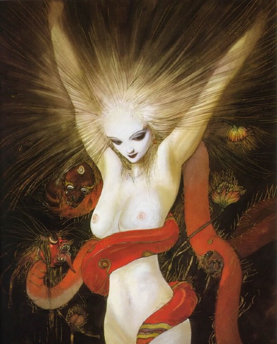 540x671, 81 Kb / змей, рисунок