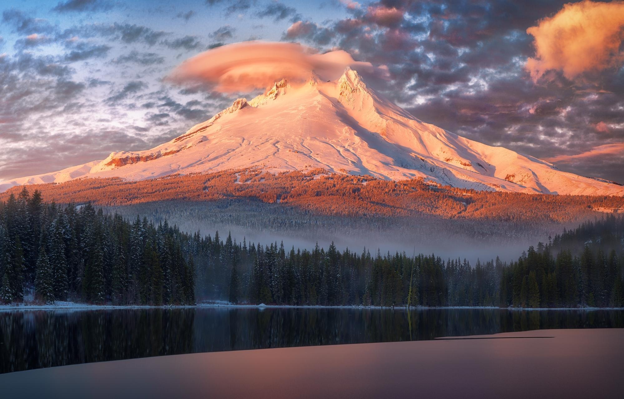 1999x1279, 573 Kb / горы, лес, пейзаж