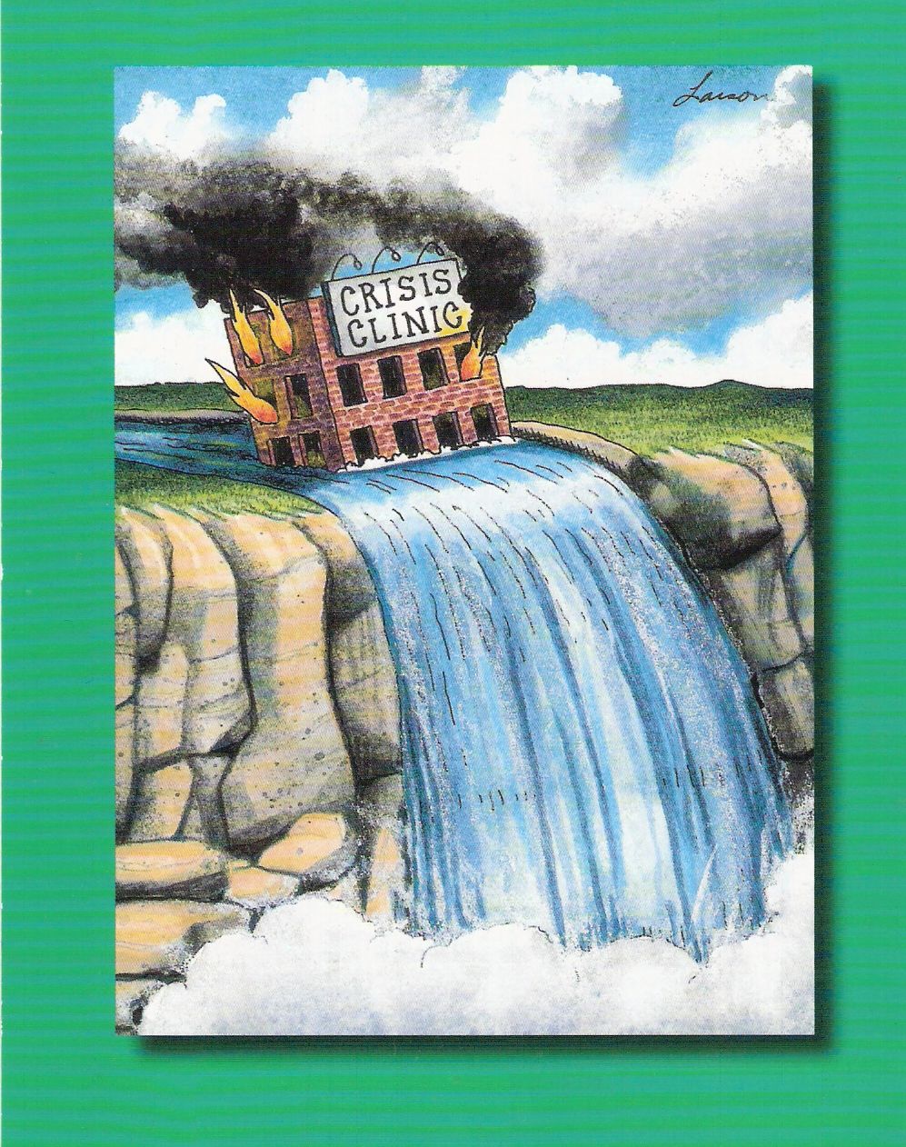 997x1262, 288 Kb / crisis, clinic, водопад, пожар