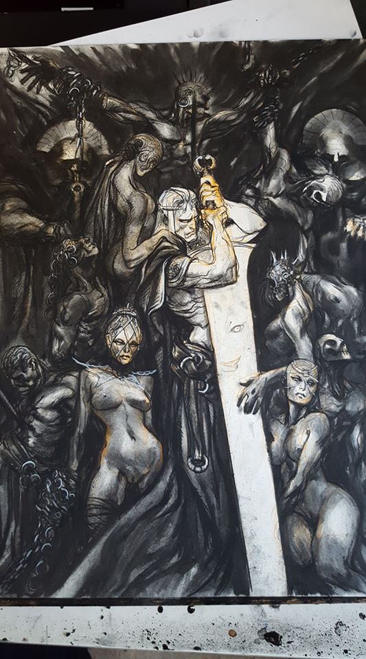 533x960, 105 Kb / меч, воин