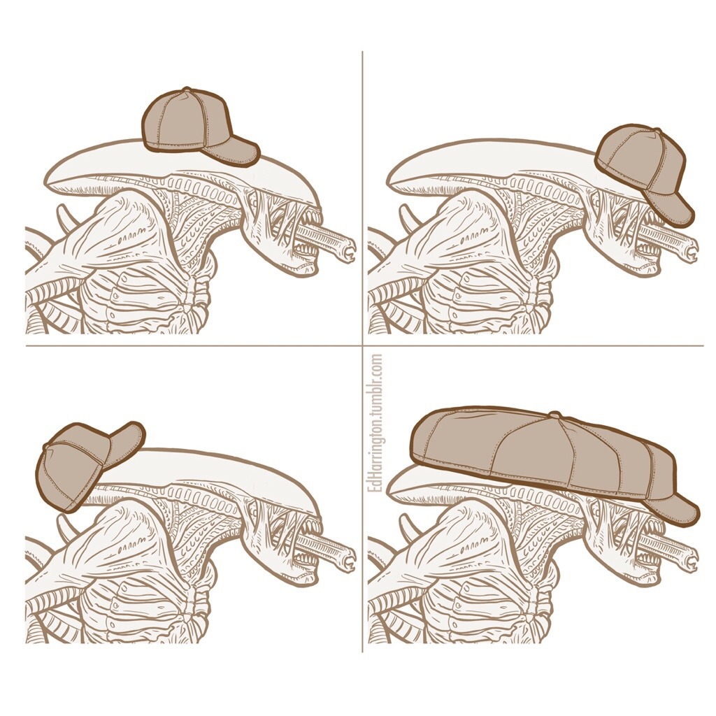 1024x1024, 225 Kb / чужой, кепка