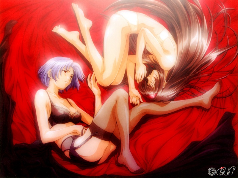 800x600, 153 Kb / девушки, бельё, чулки, постель