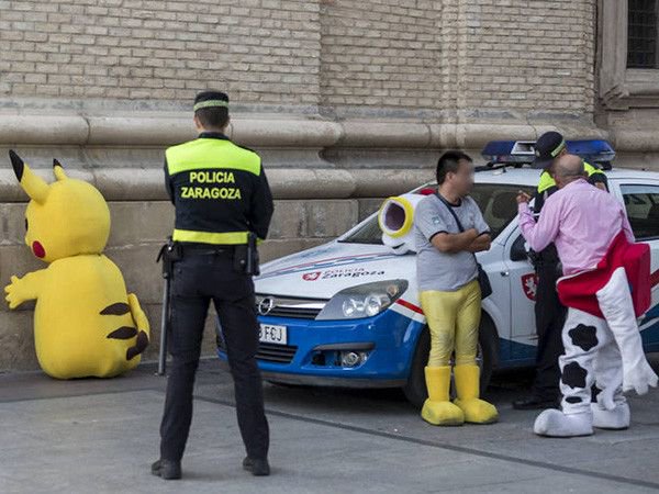 600x450, 61 Kb / пикачу, полиция