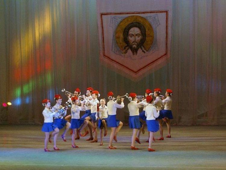 750x566, 58 Kb / иисус, дети, шабаш, пионеры