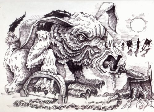 500x362, 60 Kb / кролик, мутант