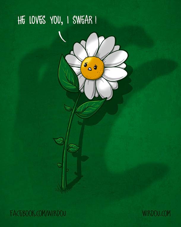 610x765, 34 Kb / ромашка, гадание