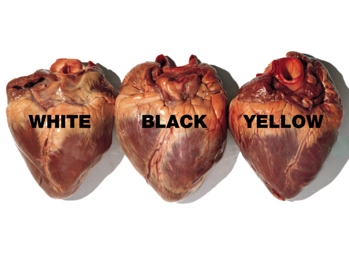 700x513, 104 Kb / сердце, черный, белый, желтый