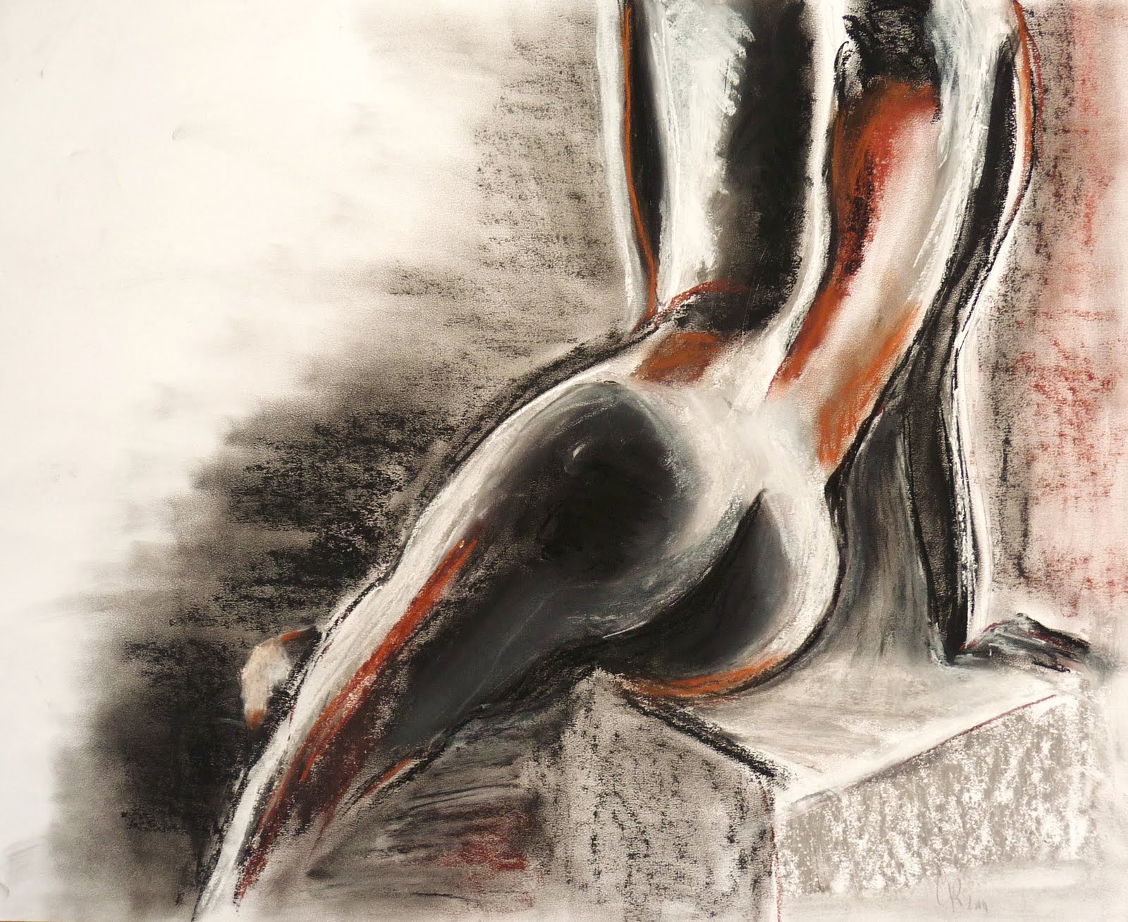 1600x1308, 386 Kb / голая, рисунок