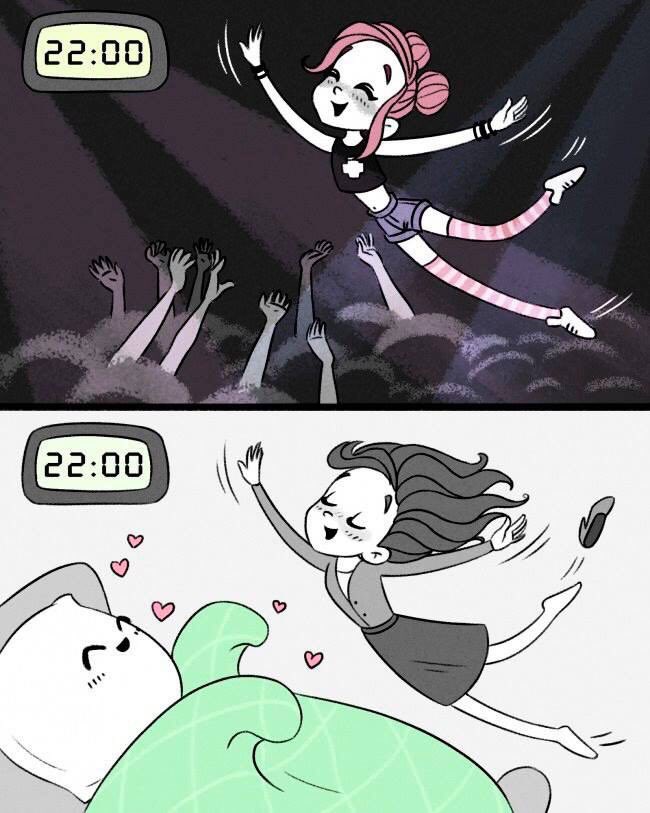 650x813, 75 Kb / годы, время, кровать, концерт