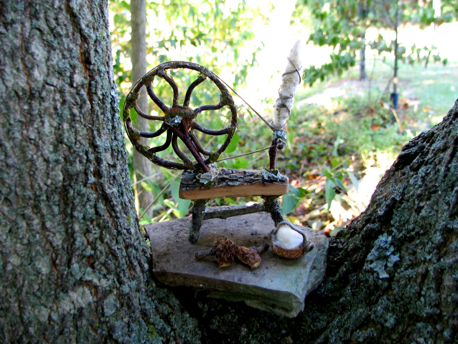 1500x1125, 358 Kb / прялка, дерево