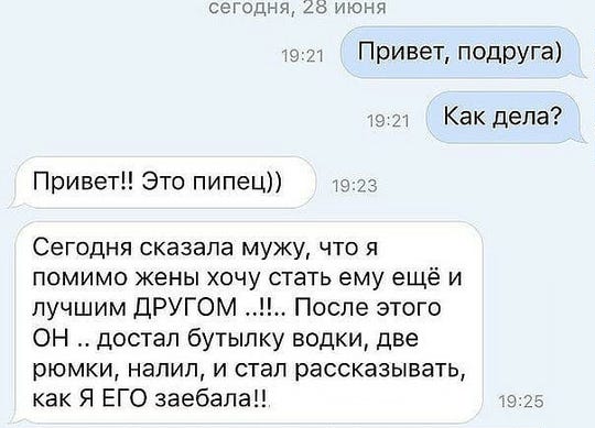 540x389, 35 Kb / подруга, друг, водка, жена, муж