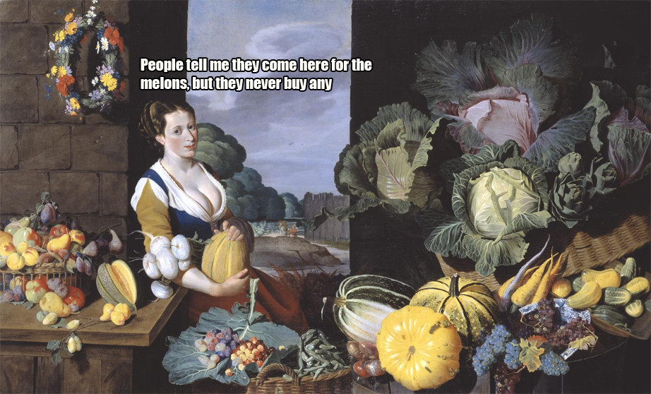 922x558, 188 Kb / тыквы, дыни, средневековье