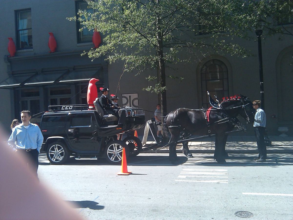 1200x904, 205 Kb / экипаж, карета, лошади, хаммер