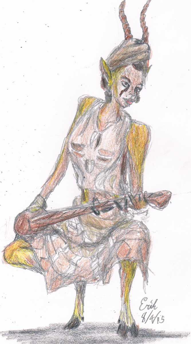 667x1197, 145 Kb / женщина, сатир, рисунок