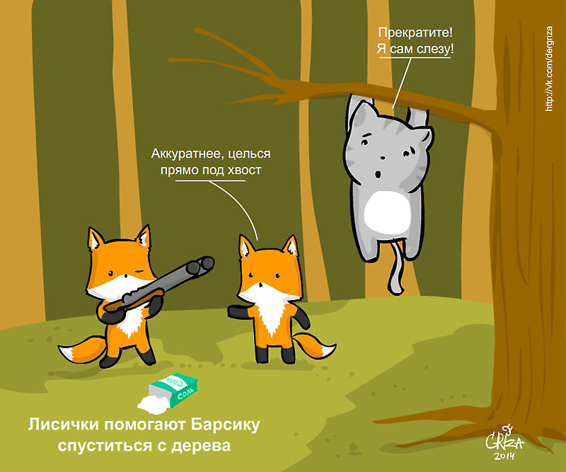 800x667, 258 Kb / лисички, барсик, ружье, соль, помощь