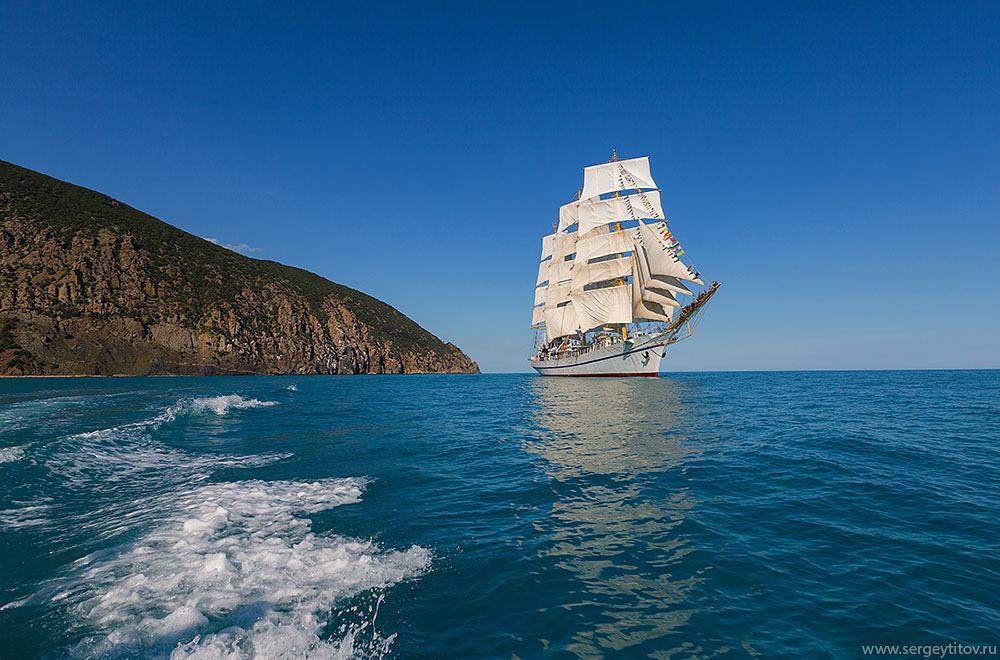 1000x660, 98 Kb / парусник, море, небо, лето