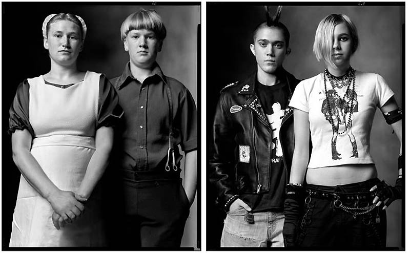 800x494, 58 Kb / подростки, амиши, панки, сравнение