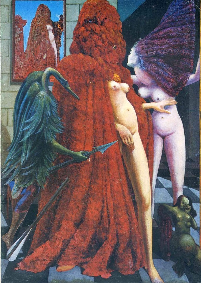 683x960, 203 Kb / картина, Max Ernst, The Robing of the Bride,