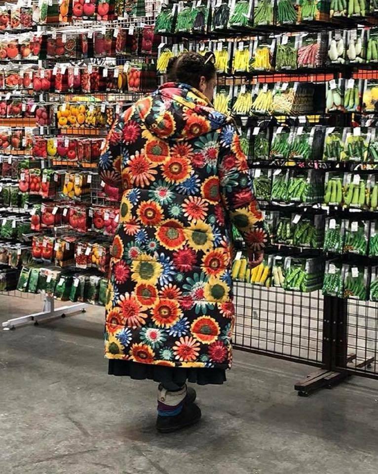 766x960, 159 Kb / пальто, семена, цветы