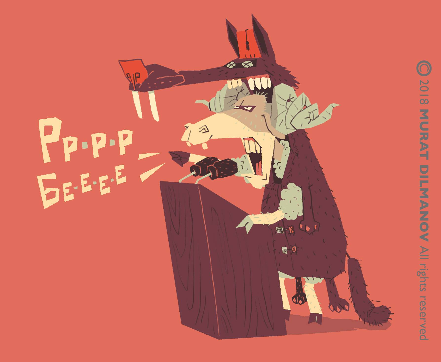 1787x1468, 105 Kb / овца, баран, трибуна, волк, риторика, популист патриот