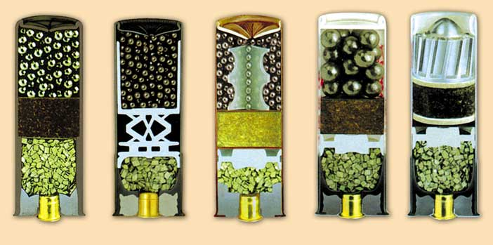 702x349, 41 Kb / схема, разрез, патрон, дробь, картечь, пуля, порох, капсюль, пыж