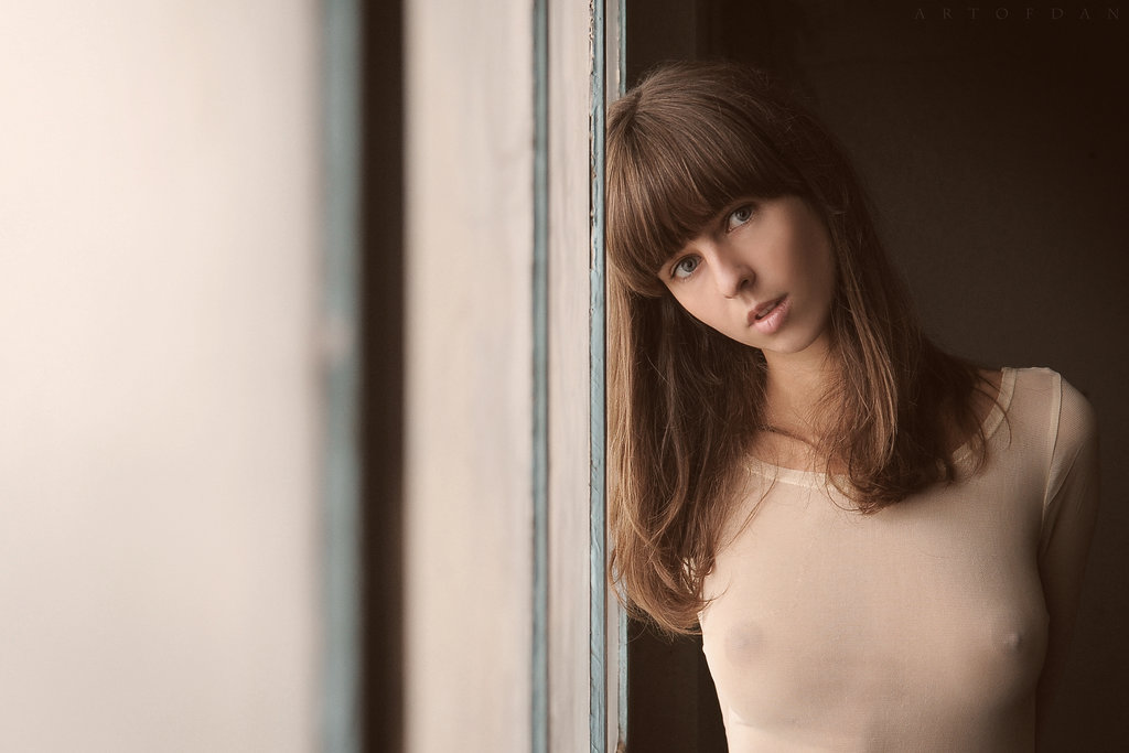 1024x683, 81 Kb / шатенка, окно, artofdanphotography