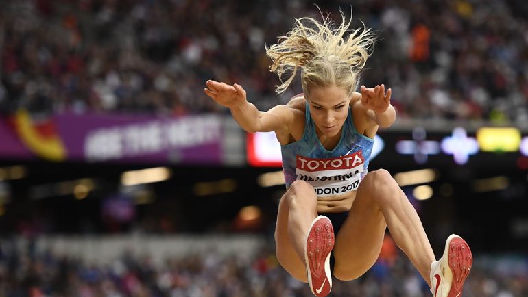 770x434, 44 Kb / Дарья Клишина, прыгунья, спорт, прыжок, соревнования