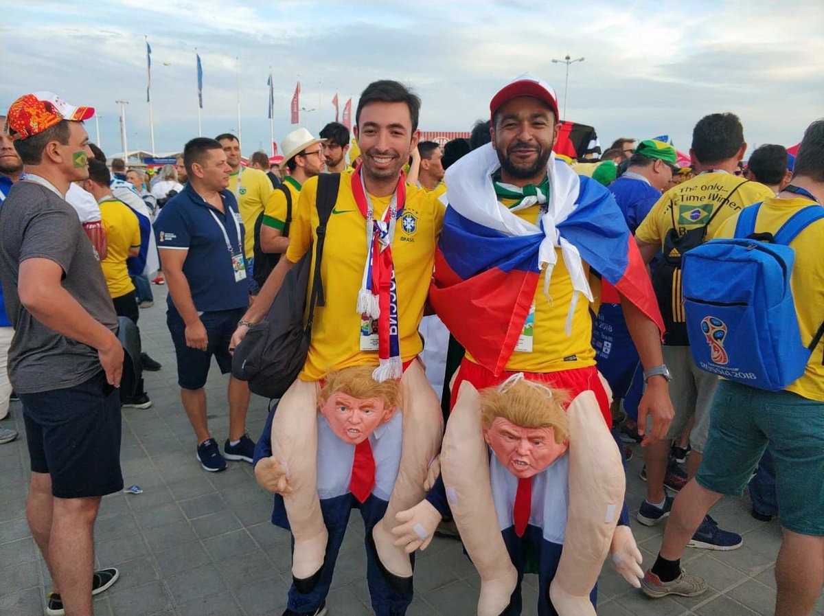 1200x897, 185 Kb / болельщики, трамп, бразилия