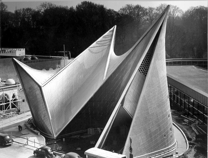 800x607, 176 Kb / ЭКСПО-58, Павильон, Филипс, выставка