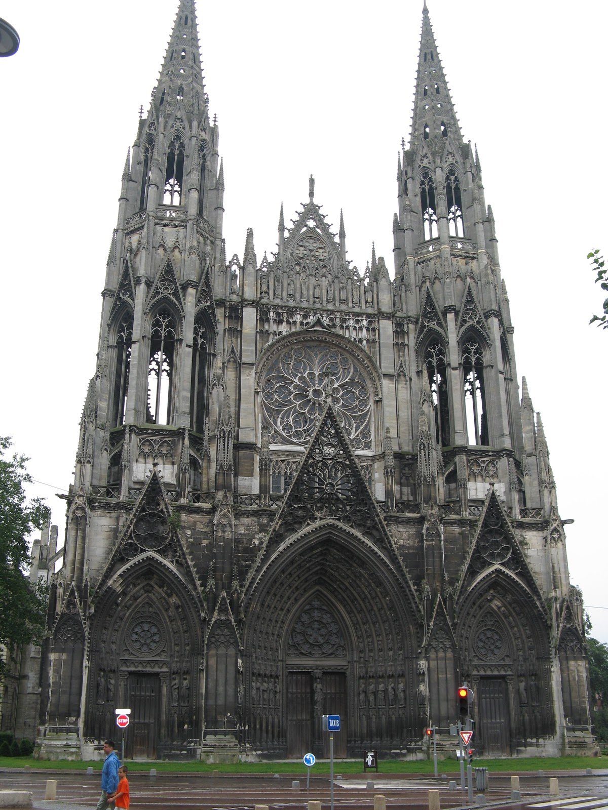 1200x1600, 402 Kb / здание, готика, Руан