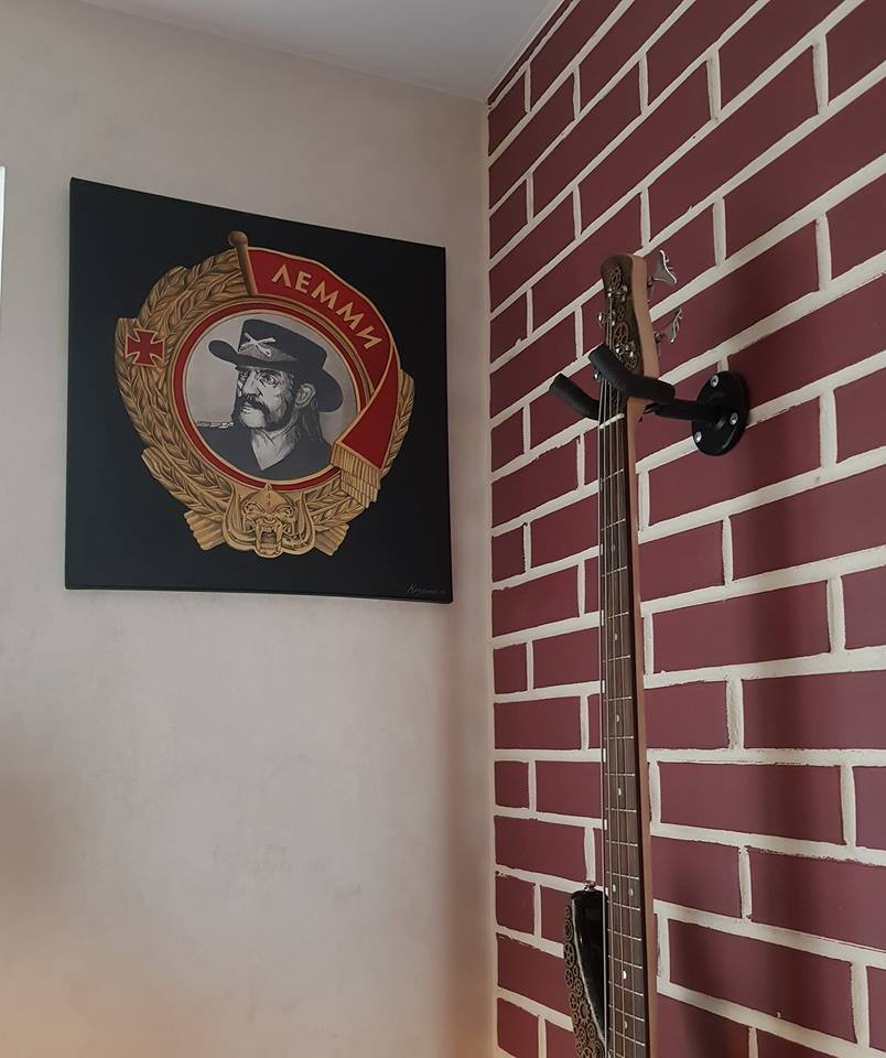 804x960, 76 Kb / картина, Лемми, Motorhead, Харитон Круглов