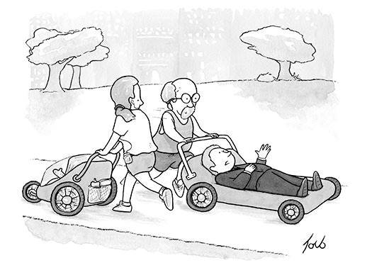 525x381, 31 Kb / коляска, психолог, пациент, прогулка